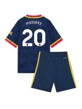 Arsenal Noni Madueke #20 Replika Borta Kläder Barn 2026-27 Kortärmad (+ byxor)
